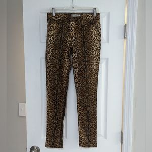 Retro Cheetah Print Pants